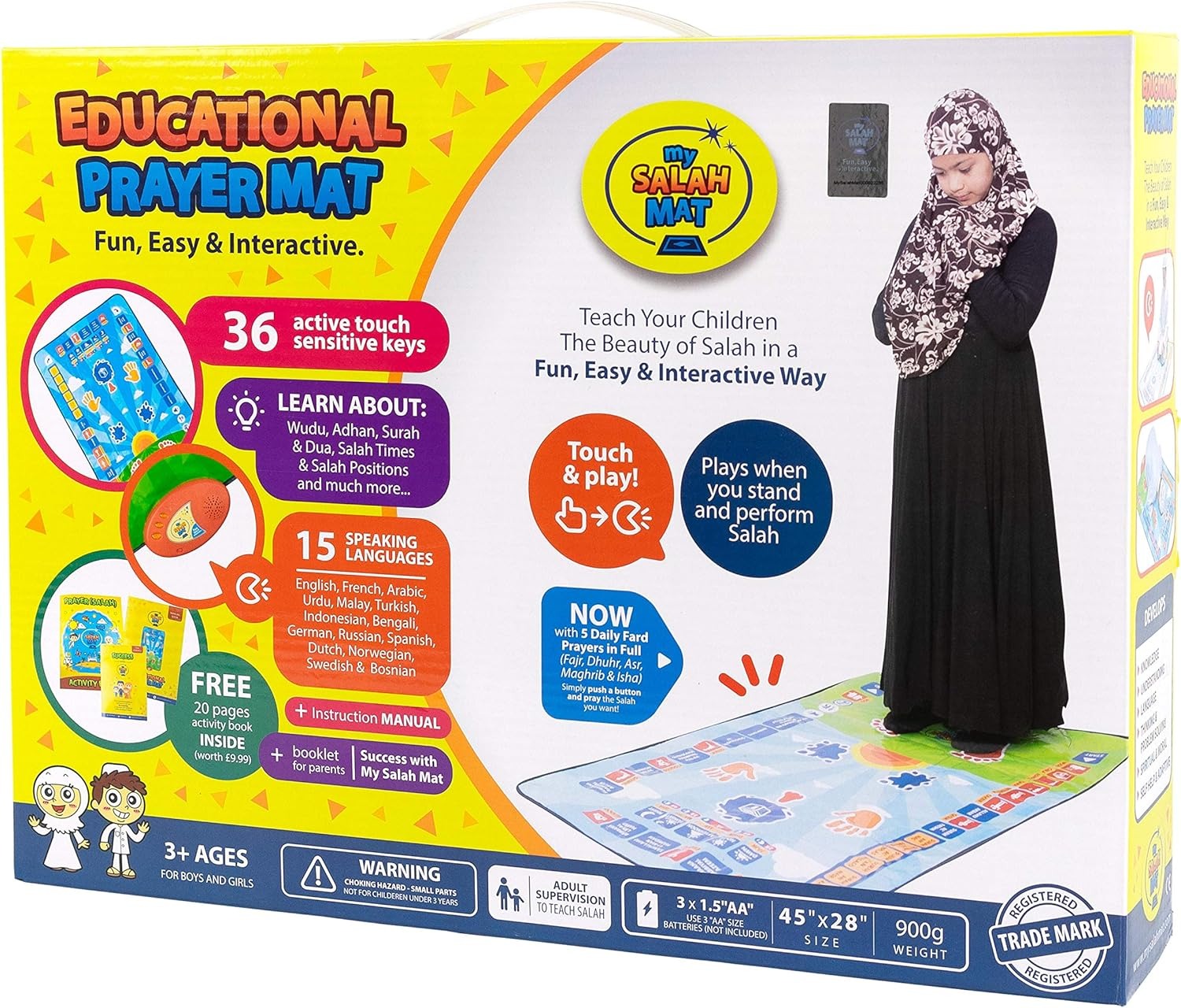 Interactive Namaz Learning Mat for Kids